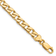 14K Yellow Gold 6.5mm Hand-Polished Fancy Link Bracelet