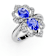 14K White Gold Tanzanite and Diamond Ring 1.74 ctw