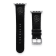 Gametime NHL Boston Bruins Black Leather Apple Watch Band (38/40mm S/M).
Watch not included.