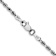 Rhodium Over 14k White Gold 2.25mm Solid Diamond-cut Quadruple Rope 24
Inch Chain