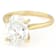 Lab-Grown Diamond Oval Solitaire Ring In 14K Gold 4.00ct