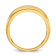 10K Two-tone Yellow Gold with White Rhodium Men's Polished Two-Row
Diamond Ring 0.73ctw