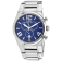 Roberto Bianci Men's Rizzo Blue Dial Stainless Steel Watch