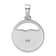 Rhodium Over Sterling Silver Lab Created Opal Starfish Ocean Pendant