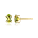 Multi-Color Multi-Gemstone 18k Yellow Gold Over Sterling Silver Earring Set