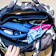 GO Dash Dot Puffle Handbag in Camo Mint
