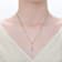 Charm Necklace In 14K Gold Over Brass