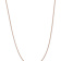 14k Rose Gold 1mm Solid Box 22 Inch Chain