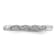 14K White Gold Stackable Expressions Diamond Twist Ring 0.04ctw