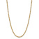 14k Yellow Gold 5.5mm Diamond-Cut Rope 24 Inch Chain