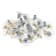 Ivory Travel Size Jewelry Box with Cleaning Cloths & 40 Piece
Earring Backs