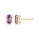 Multi-Color Multi-Gemstone 18k Yellow Gold Over Sterling Silver Earring Set