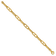 14K Yellow Gold 6.6mm Anchor Link 7.5 Inch Bracelet