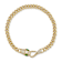 Rachel Zoe 14K Yellow Gold Over Sterling Silver Pave Cubic Zirconia
Snake Head Curb Link Bracelet