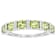 Peridot Six-Stone Band Ring In Sterling Silver 1.50ctw