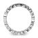 Sterling Silver Stackable Expressions Diamond Ring 0.077ctw
