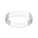 4mm Lightweight Ladies Wedding Band in 10k White Gold
