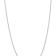 Rhodium Over 14k White Gold 2mm Solid Rope 22 Inch Chain