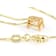 Lab-Grown Diamond Emerald-Cut Slide Pendant In 14K Gold Over Sterling
Silver 0.50ctw