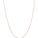 14k Rose Gold 1.15mm Solid Cable 18 Inch Chain