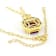 Amethyst Asscher Cut Paperclip Pendant Necklace In 18K Gold Over
Sterling Silver 5.95ct
