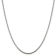 Sterling Silver 2mm Diamond-cut Spiga Chain Necklace