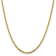 14K Yellow Gold 2.5mm Byzantine Chain Necklace