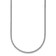 Rhodium Over Sterling Silver Polished 2.0mm Box 24 Inch Chain