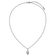 Rhodium Over Sterling Silver Fancy Marquise Cubic Zirconia Halo With 2
Inch Extension Necklace
