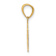 14k Yellow Gold Polished and Textured Sun with Face Pendant