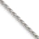 Sterling Silver 2mm Diamond-cut Spiga Chain Necklace