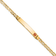 14k Yellow Gold Medical Red Enamel Mariner Link ID Bracelet