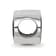 Sterling Silver LogoArt Delta Gama Oval Greek Letters Bead