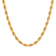 Robert Alton Men's Yellow Rope Chain Necklace 5mm In Ion-Plated
Stainless Steel 24 Inch