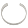 Sterling Silver 30mm Hammered Cuff Bracelet