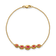 14k Yellow Gold Marquise Ruby Bracelet