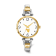 LogoArt West Virginia University Elegant Ladies Two-tone Watch