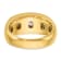 10K Two-tone Yellow Gold with White Rhodium Men's Polished and Milgrain
Diamond Ring 1.01ctw