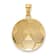 14k Yellow Gold Textured Soccer Ball Pendant