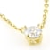 Elegant Lab-Grown Diamond Solitaire Pendant Necklace In 18K Gold Over
Sterling Silver