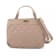 Badgley Mischka Sm Compartment Shoulder Bag w/Turn Lock/Detachable Strap
in Taupe