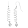 Sterling Silver Sling Wire Earrings