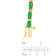 5.50ctw Emerald and Diamond Bracelet in 14k Yellow Gold