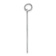 Rhodium Over 14k White Gold Laser Designed Cross Pendant