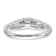 Rhodium Over 14K White Gold Lab Grown Diamond VS/SI GH, Complete
Engagement Ring 0.5ctw