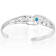 Sleeping Beauty Turquoise Cuff Bracelet In Sterling Silver