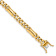 14k Yellow Gold and 14k White Gold 7.5mm Hand-Polished Fancy Link Bracelet