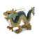 Bejeweled CHI Chinese Dragon Necklace with Trinket Box