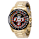 Invicta Speedway Casino Royale 39.5mm Black Dial Gold Tone Stainless
Steel Quartz Watch