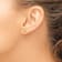 14k Yellow Gold Polished Cat Stud Earrings